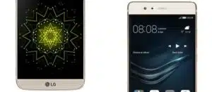 LG G6 und Huawei P10 nebeneinander