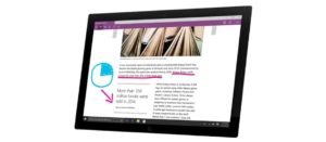 Microsoft Edge auf Surface-Gerät