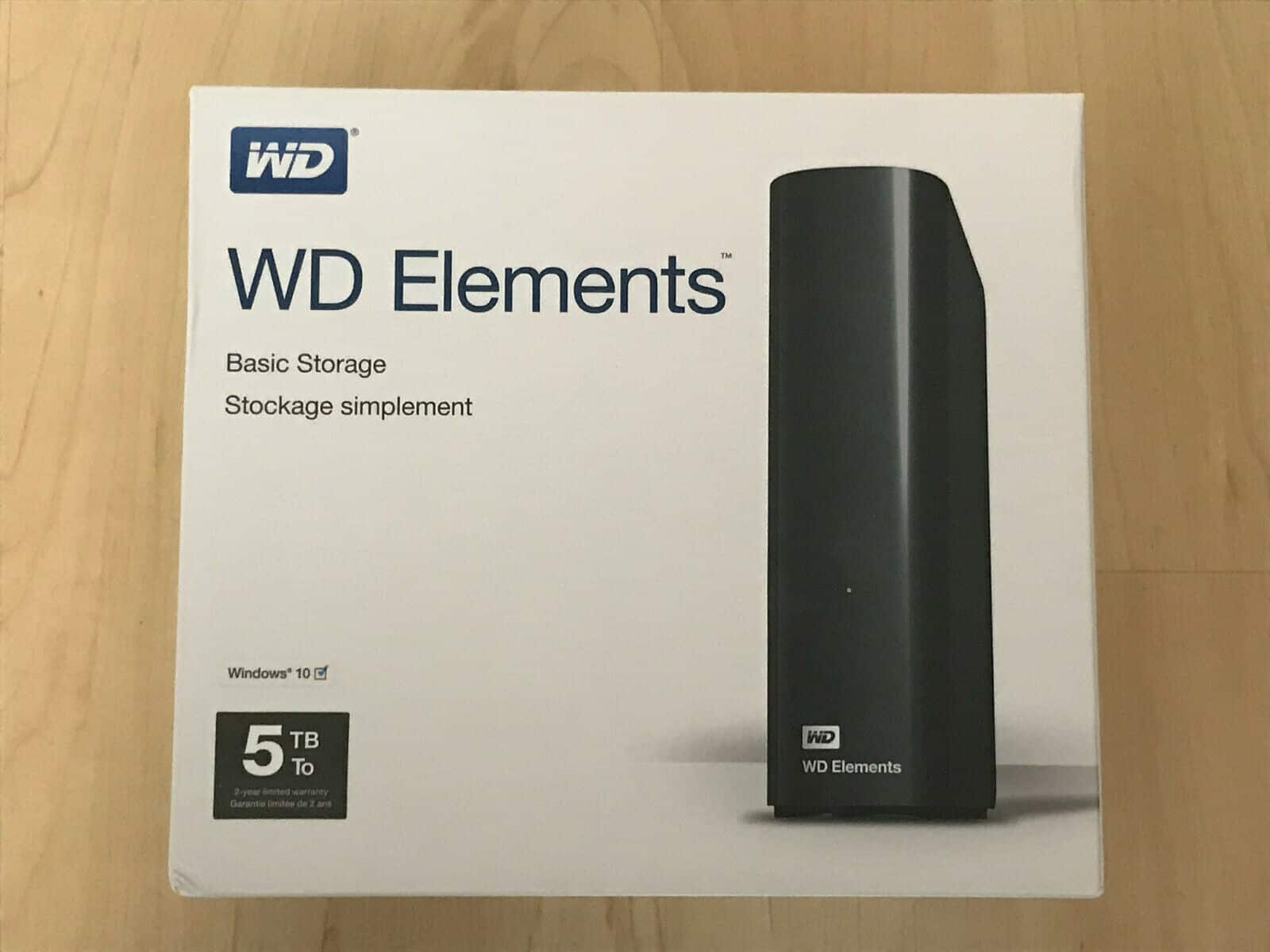 Test du disque dur externe WD Elements Desktop 18 To