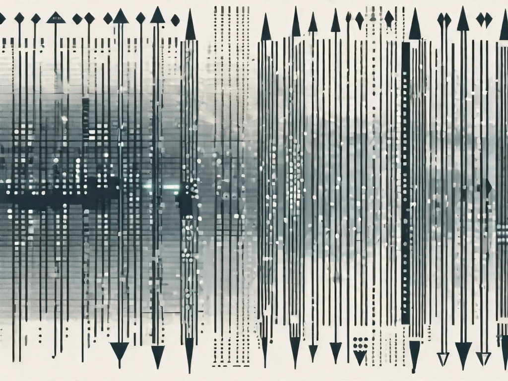 A computer screen displaying a series of binary codes