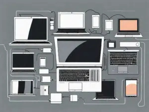 Various types of laptops
