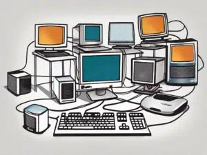 Various computer peripherals such as a keyboard