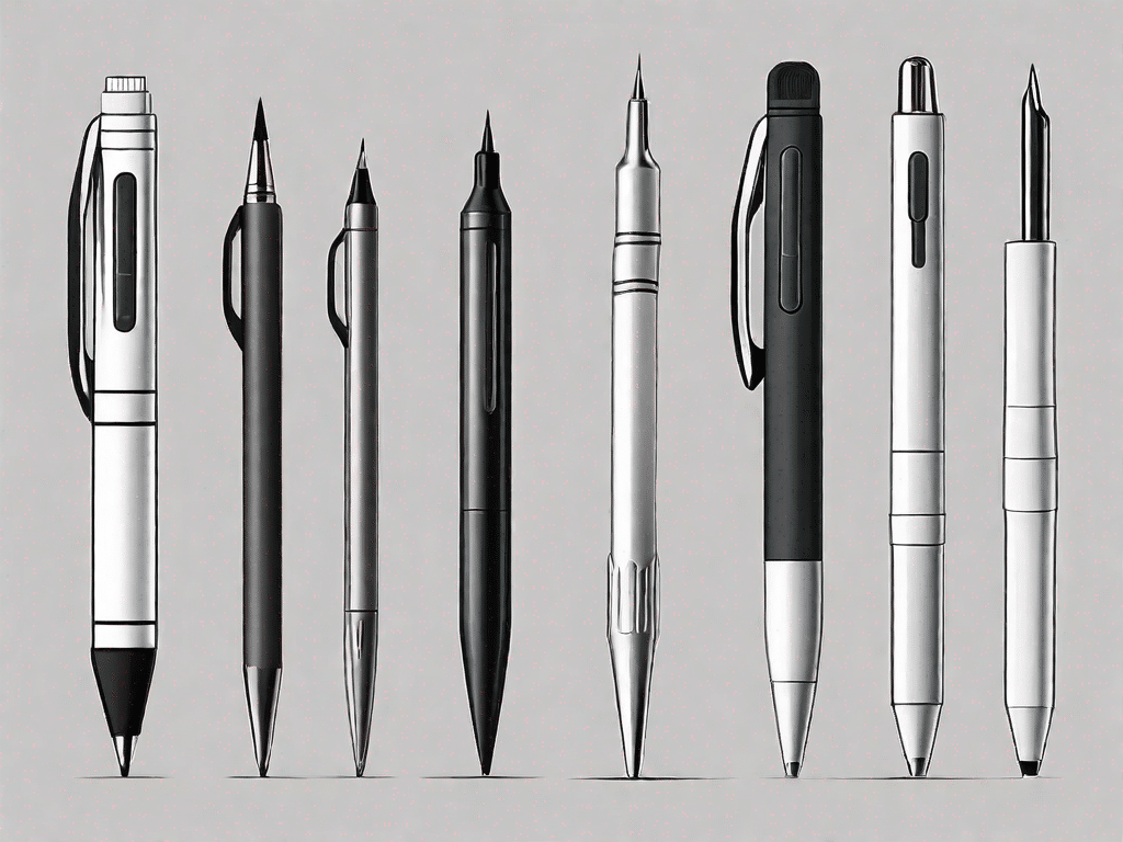 Various types of styluses