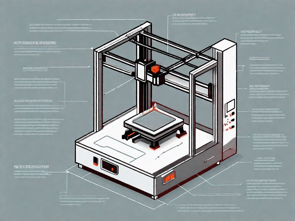 A 3d printer in action