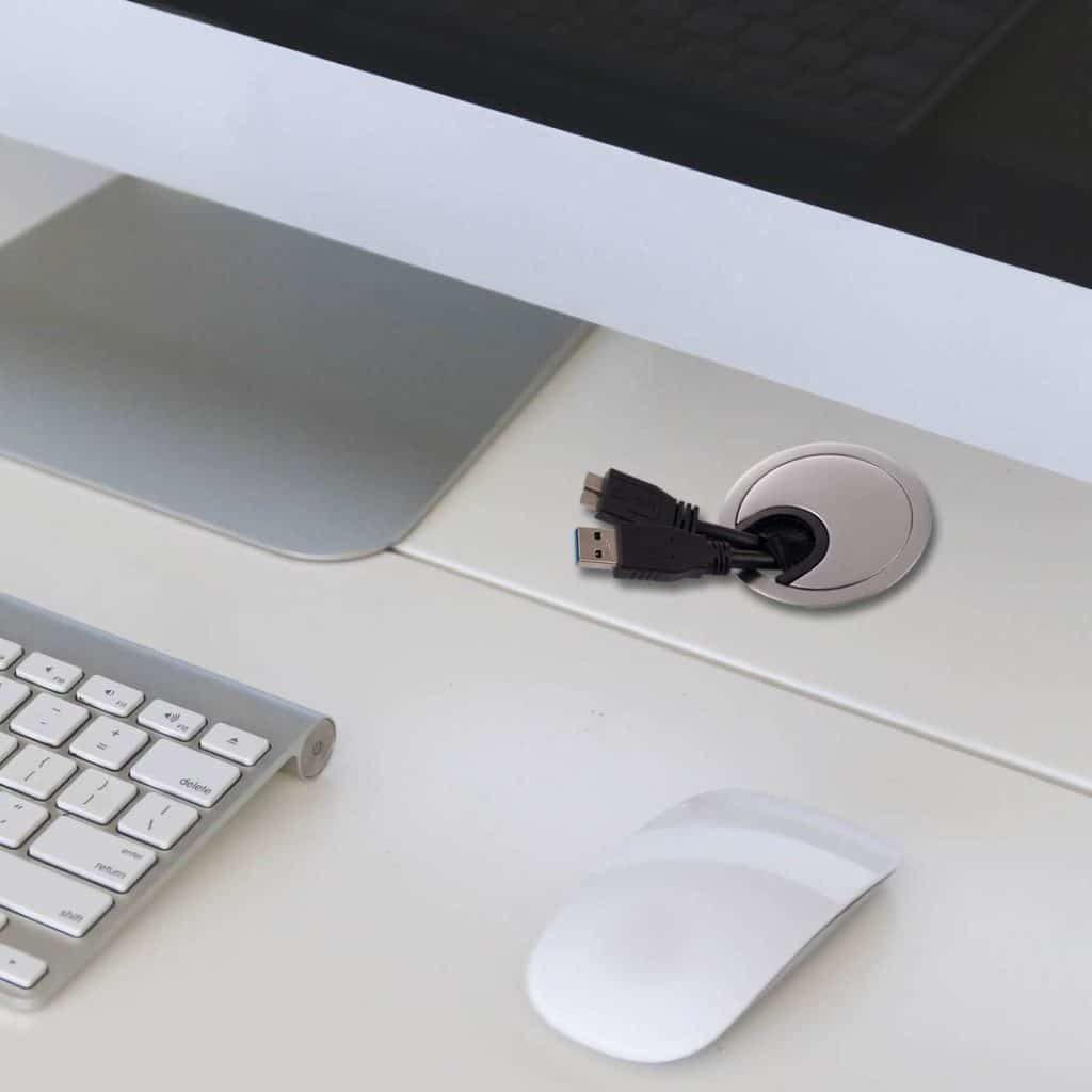 USB Ladekabel Halter Schreibtisch Kabel Management Clips Home
